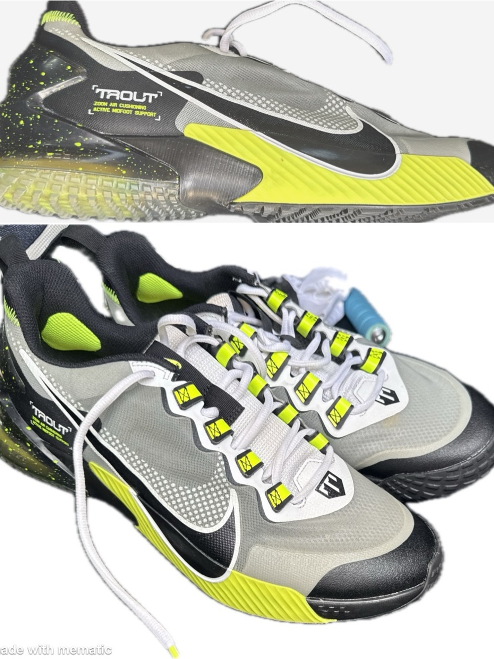 Men’s Lime/Gray Athletic Trainers